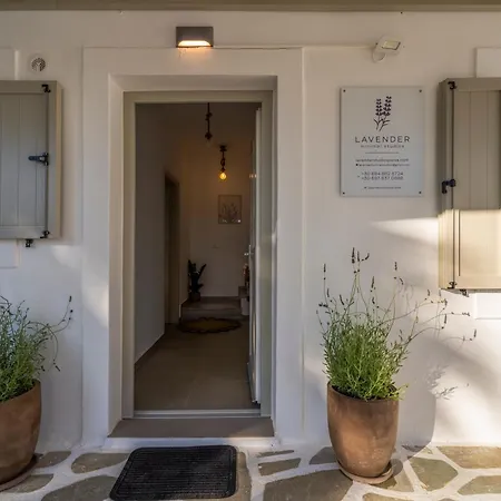 Apartment Lavender Minimal Aliki (Paros)